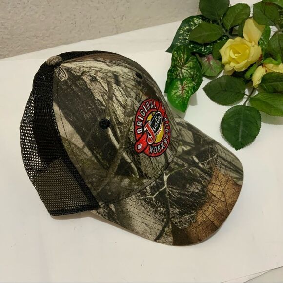 Justin Boots - Original Workboot Snap-back Mesh Baseball Cap. New with Tags. - Picture 6 of 7